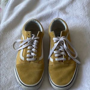 Yellow old school vans